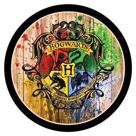 Round Sticker Harry Potter Hogwarts School Of Witchcraft And