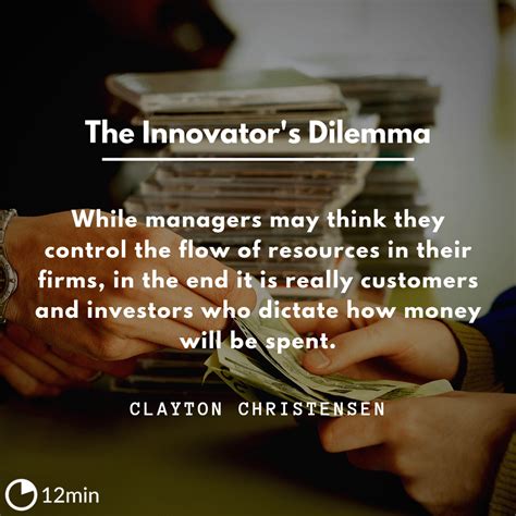 In view of the above dilemmas confronted by both the. The Innovator's Dilemma PDF Summary - Clayton M. Christensen