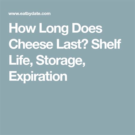Molds can only grow on the exposed surface of cheese, so. How Long Does Cheese Last? Shelf Life, Storage, Expiration ...