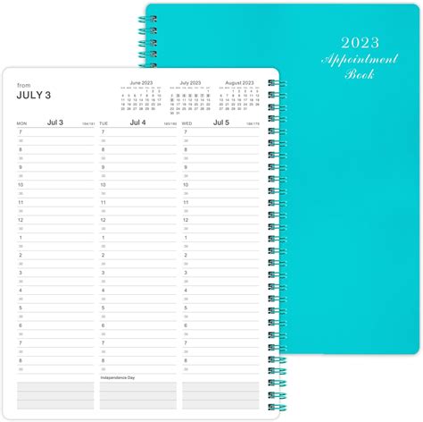 2023 Weekly Appointment Book And Planner 2023 Daily Hourly Planner With