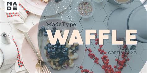 Download Made Waffle Font By Madetype Hannah Wilkin Fonts