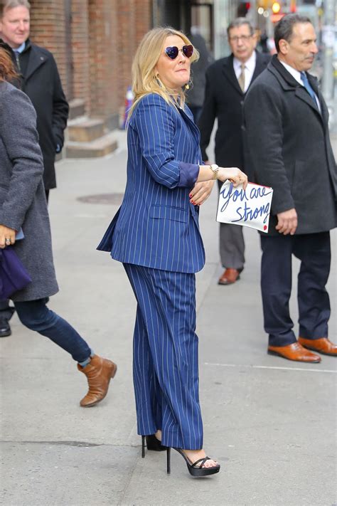 Drew Barrymore The Late Show With Stephen Colbert In Nyc Celebmafia