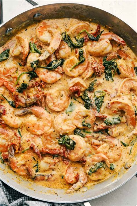 Creamy Tuscan Garlic Shrimp Recipe Ocean