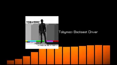 Tobymac Backseat Driver Feat Tru Hollyn Lyric Video Youtube