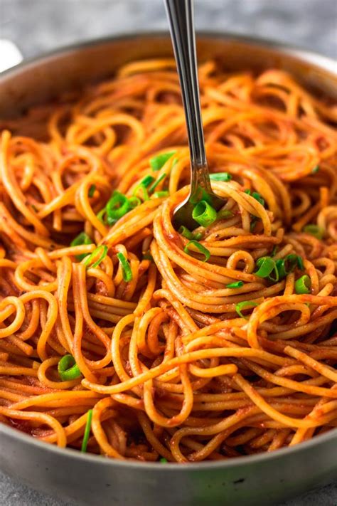 Simple Spaghetti Recipe Cajun Spaghetti My Active Kitchen
