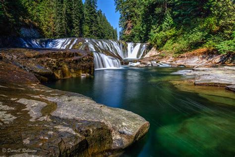 Middle Lewis River Falls I Was Up In Washington Last Summe Flickr