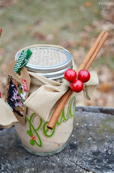 Diy Russian Tea Mason Jar T With Photo T Tag Finding Zest