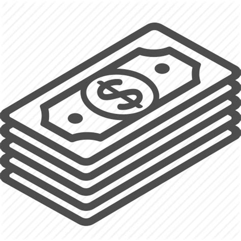 Dollar Bill Money Stack Svg Png Icon Free Download 70