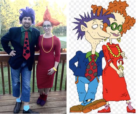 Rugrats Couples Halloween Costume Couple Halloween Costumes Twin Halloween Moms Costumes
