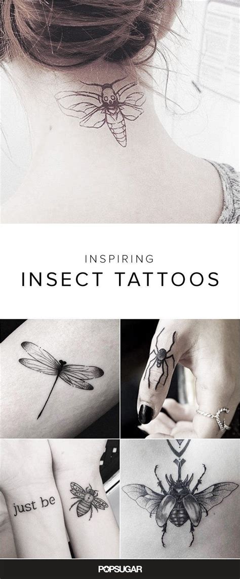 Youll Bug Out Over These Inspirational Insect Tattoos Tatuagem
