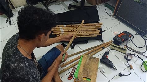Proses Pembuatan Seruling Bambu Youtube