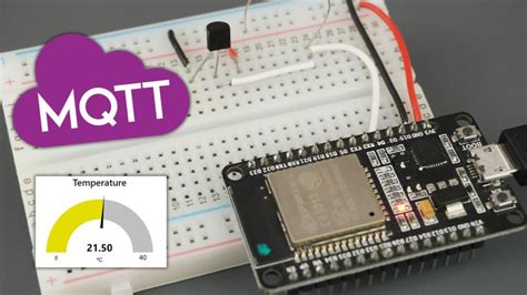 Esp32 Mqtt Publish Ds18b20 Temperature Readings Arduino Ide