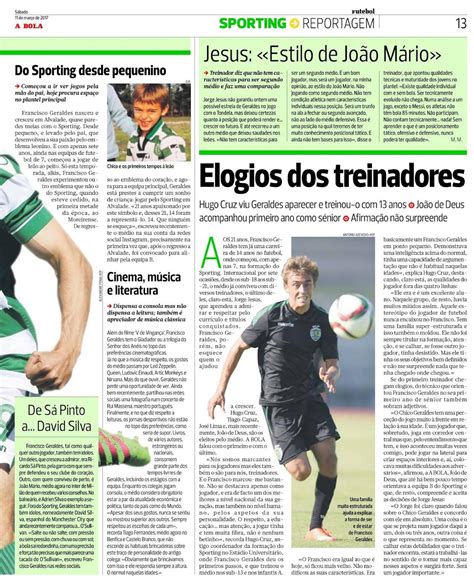 Francisco 'chico' oliveira geraldes (born 18 april 1995) is a portuguese footballer who plays for rio ave f.c. Com quem é que joga o Sporting?: Francisco Geraldes, o ...