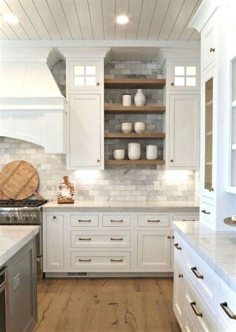 16 Amazing Modern Farmhouse Kitchen Cabinet Makeover Design Ideas