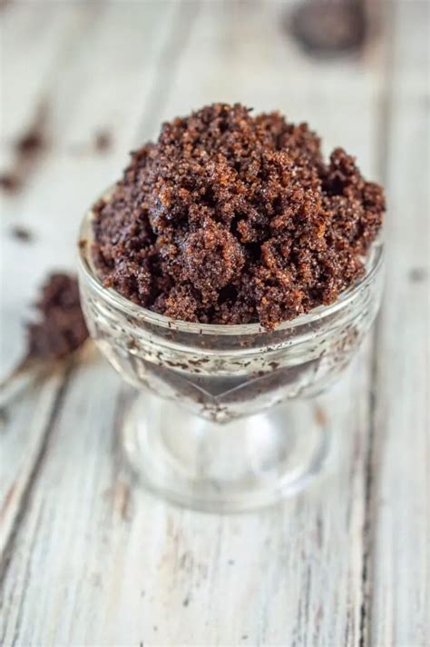 Coffee Sugar Scrub Recipe With Cocoa Get Green Be Well