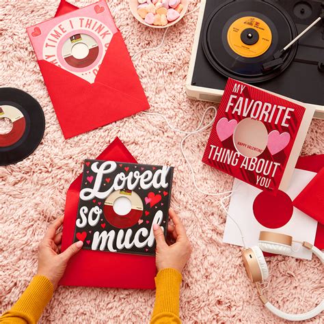 Hallmark Introduces New Vinyl Record Greeting Cards This Valentines