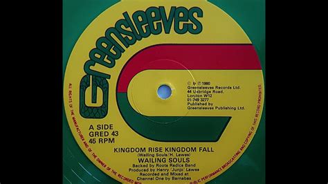 WAILING SOULS Kingdom Rise Kingdom Fall Discomix 1980 YouTube