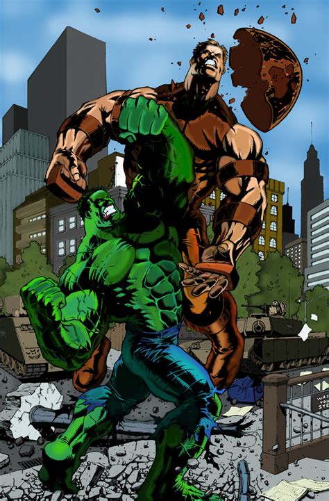 Juggernaut And Thing Vs Hulk And Colossus Battles Comic Vine