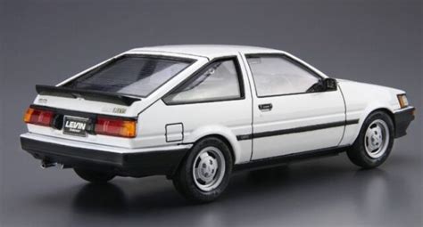 Aoshima 55939 The Model Car 85 Toyota Ae85 Corolla Levin 1500sr 1984 1