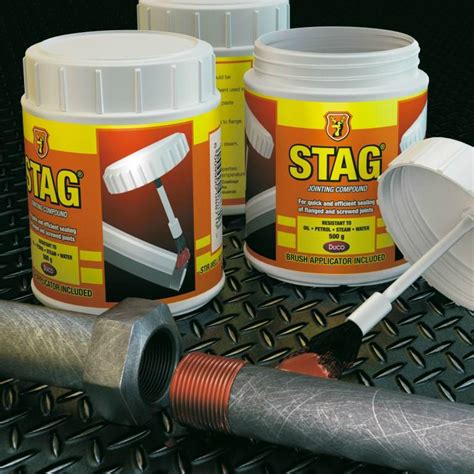 Stag Pipe Jointing Compound Join Flanged Pipe Joints Actum