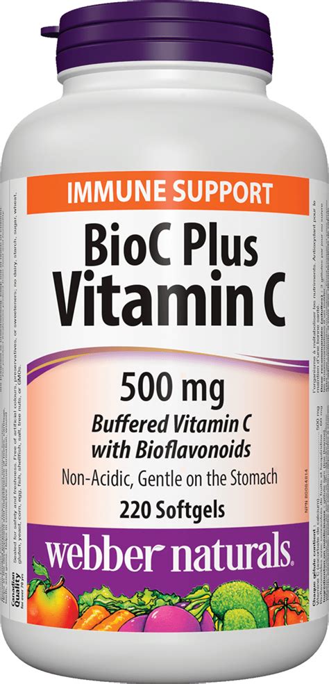 Vitamin c bidrar til normal kollagendannelse. Bio C Plus Vitamin C 500 mg Softgels | Webber Naturals CA