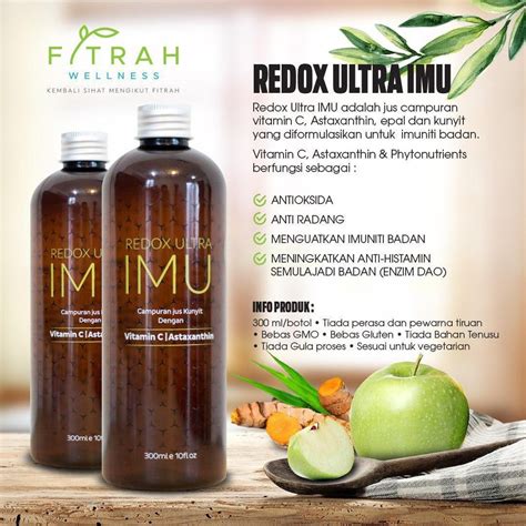 Buy Ready Stock Redox Ultra Vitamin C 300mlbottle Redox Redox