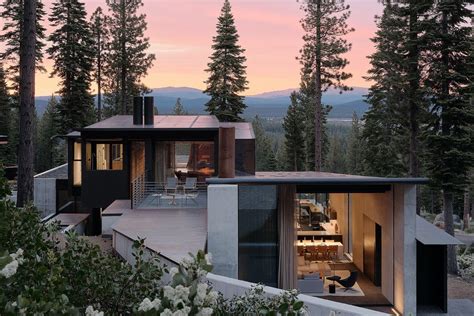 Minimalist Modern Mountain Home Rises In California Curbed