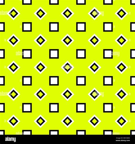 Abstract Seamless Pattern Vector Square Background Design Stock