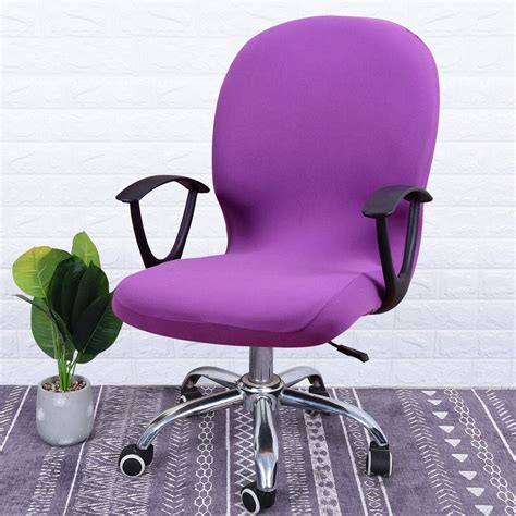 Office Chair Covers Removable Stretch Cushion Slipcovers Stretchy For