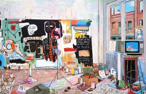 Damian Elwes Basquiats Studio On Crosby Street 2020 Artsy