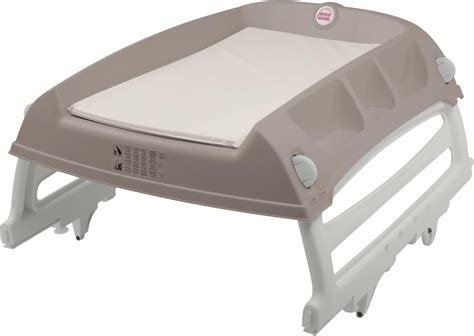 Okbaby Flat Over Bath And Cot Top Changing Unit Grey Uk