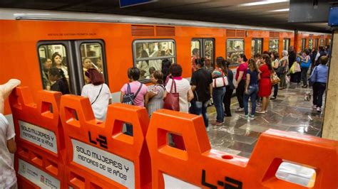 M Metro De La Cdmx Reitera Su Llamado A Respetar Los Espacios Exclusivos Para Mujeres El