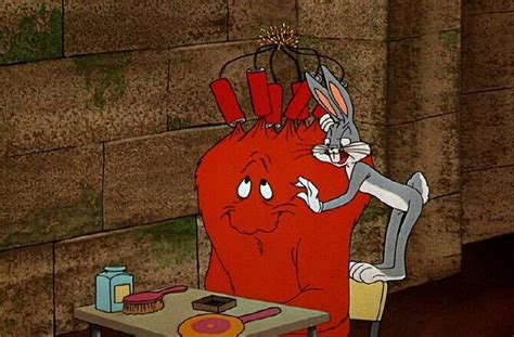 Gossamer The Red Monster And Bugs Bunny Looney Toons Looney Tunes