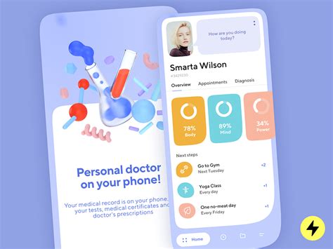 Personal Doctor App By Alex Tsibulski On Dribbble