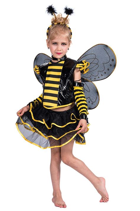 Buy Girls Bee Costume Girls Bee Skirt Set Honeybee Fancy Dress Up