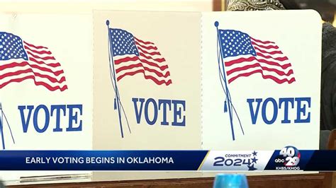 Early Voting In Oklahoma Special Elections Starts Thursday
