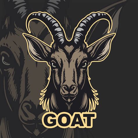 Goat Vector Art Illustration Icon And Graphic 24081877 Vector Art At