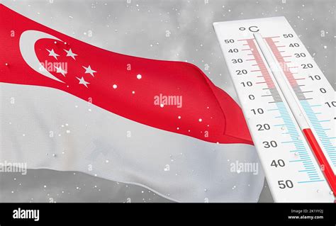 Winter In Singapore With Severe Cold Negative Temperature Cold Season