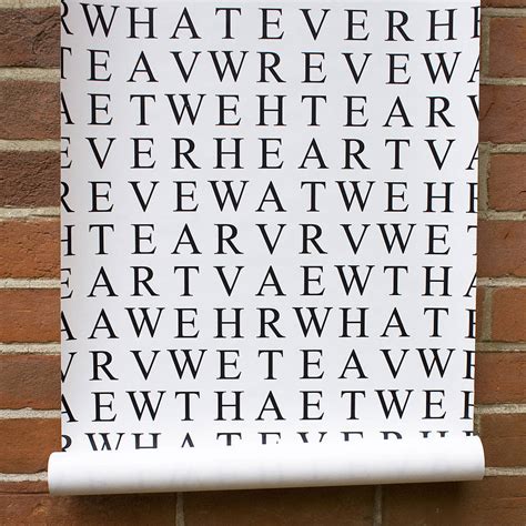 Personalised Word Search Wallpaper By Identity Papers