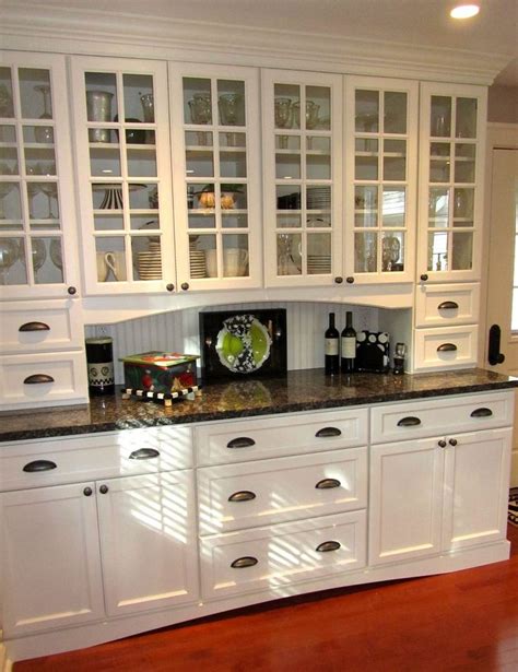 How to build kitchen cabinets (in detail). Built In China Cabinet Buffet - WoodWorking Projects & Plans