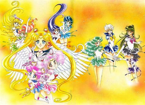 Sailor Moon Eternal Sailor Senshi By Manga Sailor Moon Stars Sailor