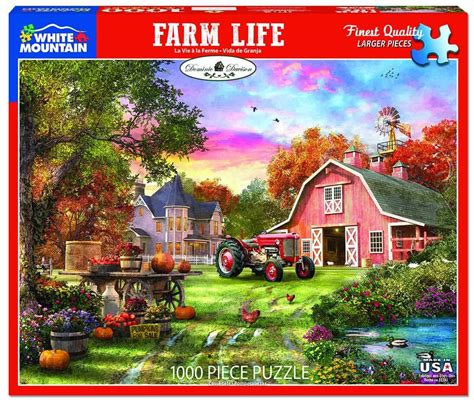 Farm Life 1000 Pc Puzzle