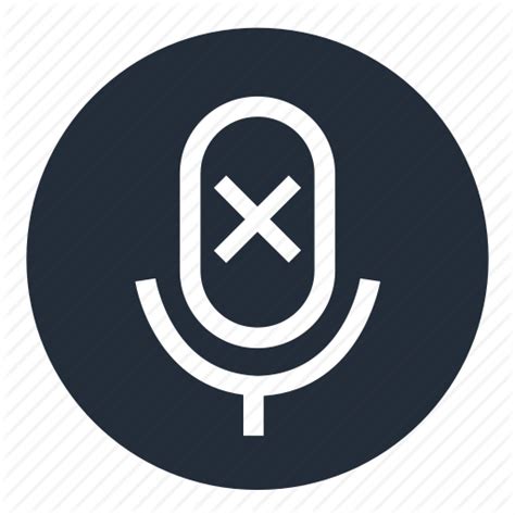 Mic Mute Icon 111463 Free Icons Library