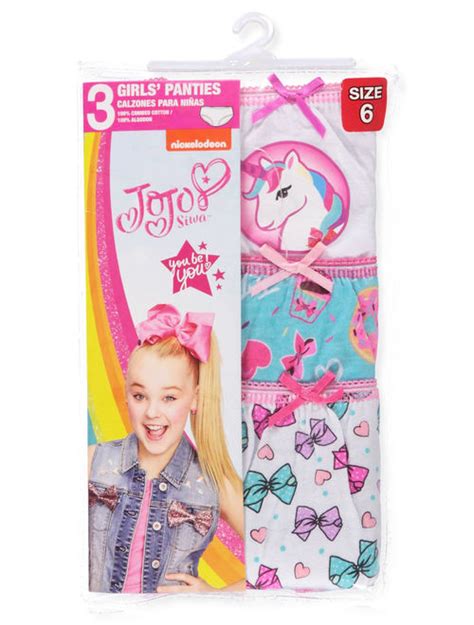 Buy Jojo Siwa Girls 3 Pack Bikini Panties Online Topofstyle