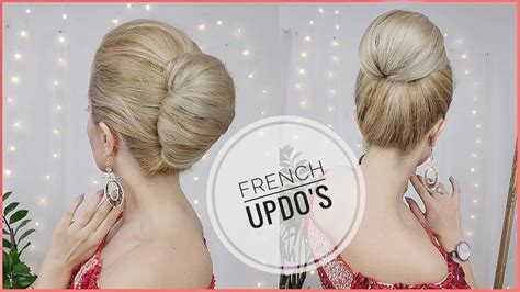 Easy French Roll Updo Hairstyles ️ French Bun Hairstyles For Short