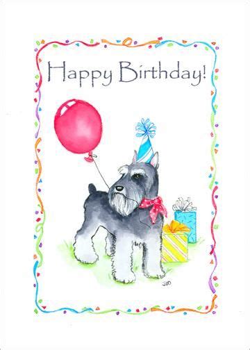Schnauzer Birthday Happy Birthday Wishes Cards Happy Birthday