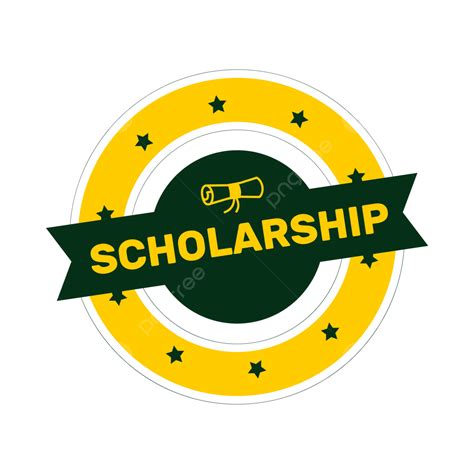Scholarship Sign Or Stamp Png Vector Psd And Clipart With