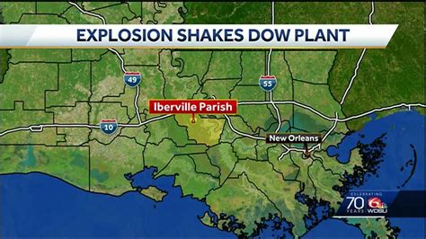 Explosion Confirmed At Dow Manufacturing Plant Near Plaquemine