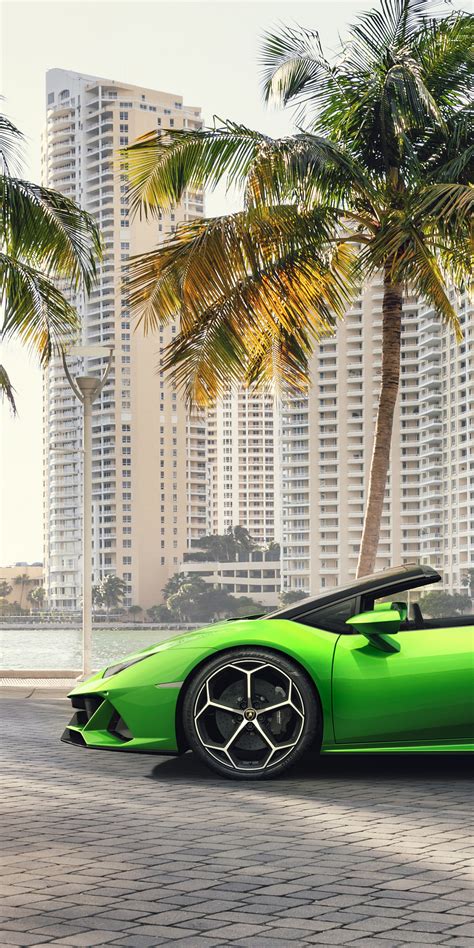1080x2160 2019 Lamborghini Huracan Evo Spyder 5k One Plus 5thonor 7x