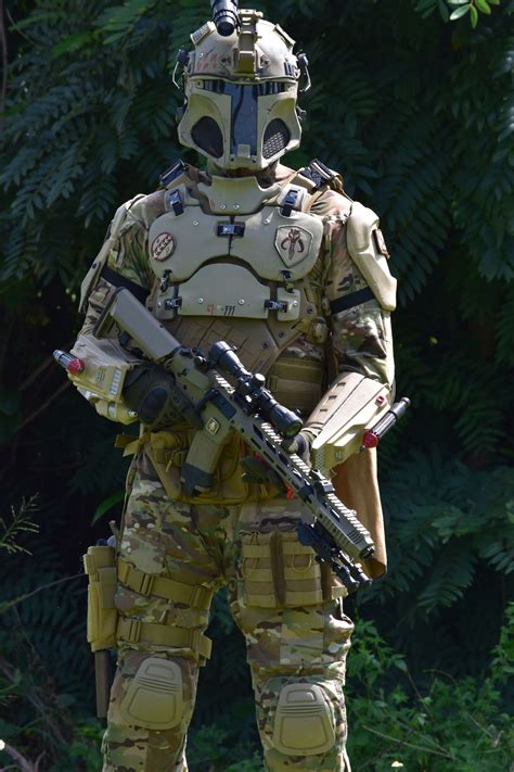 Fige Fett Military Mandalorian Cosplay Starwars Tactical Gear Loadout